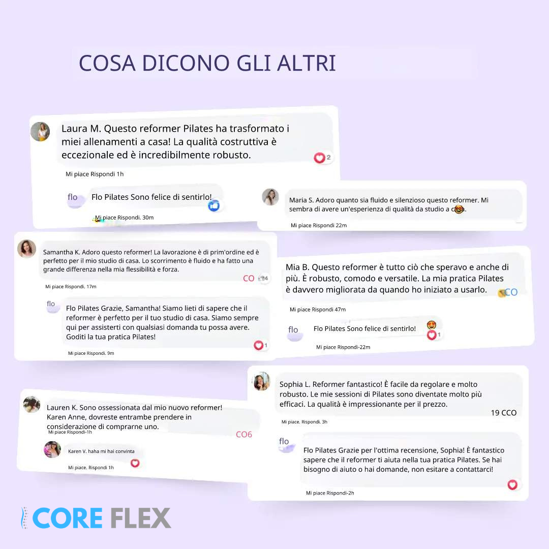 Coreflex: Your Pilates studio, wherever you are.